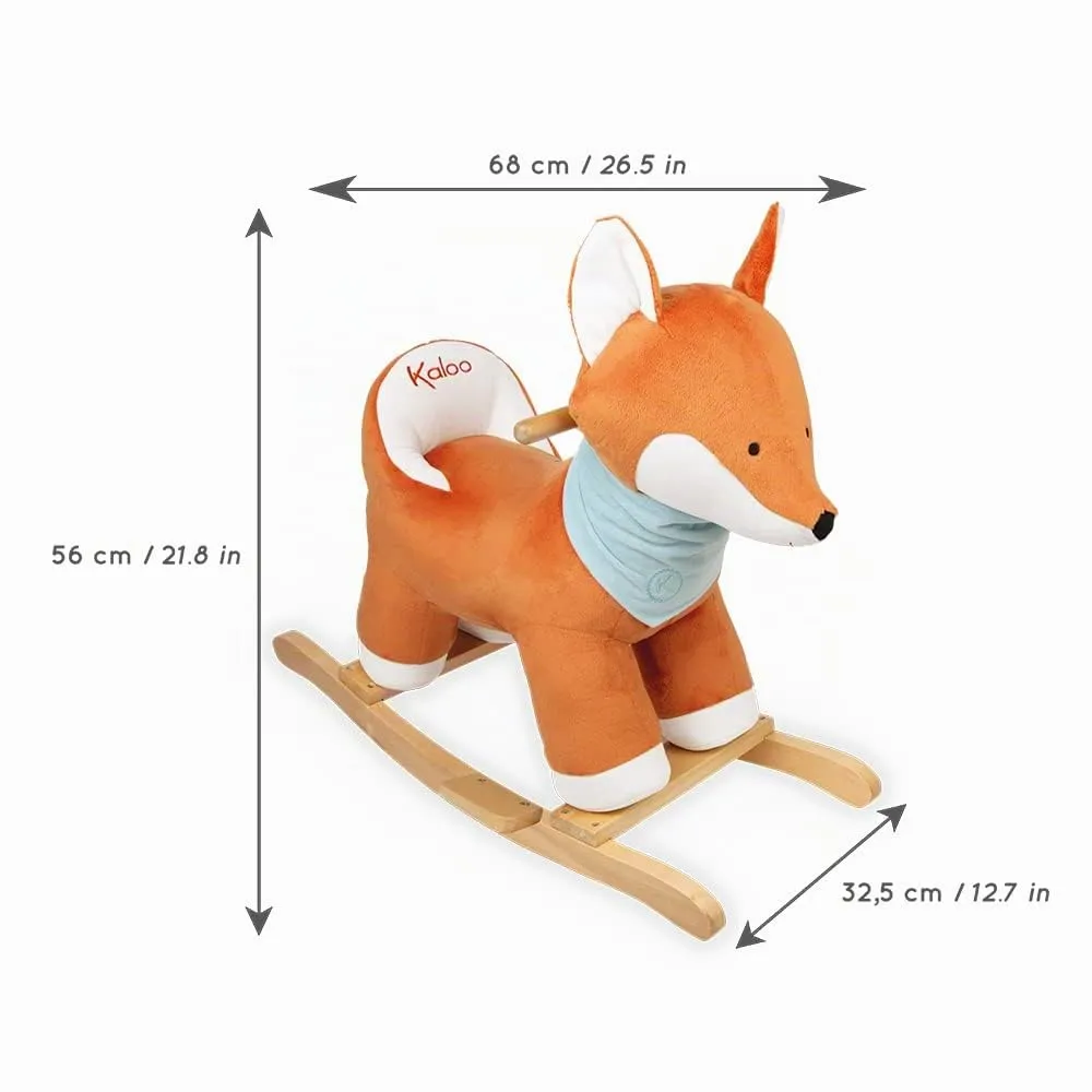 Kaloo Les Amis Paprika Schaukeltier Fuchs 35 cm Plüsch