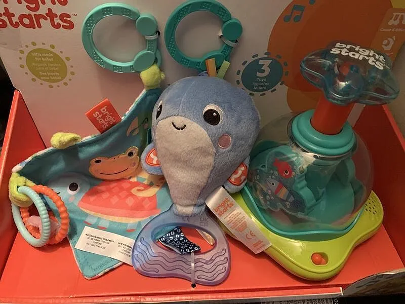 Bright Starts Sea Me Giggle Geschenkset 3-teilig