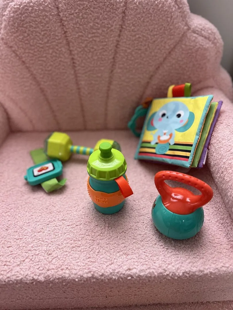 Bright Starts Off to the Gym Spielzeugset 5-teilig ab 3 Monaten