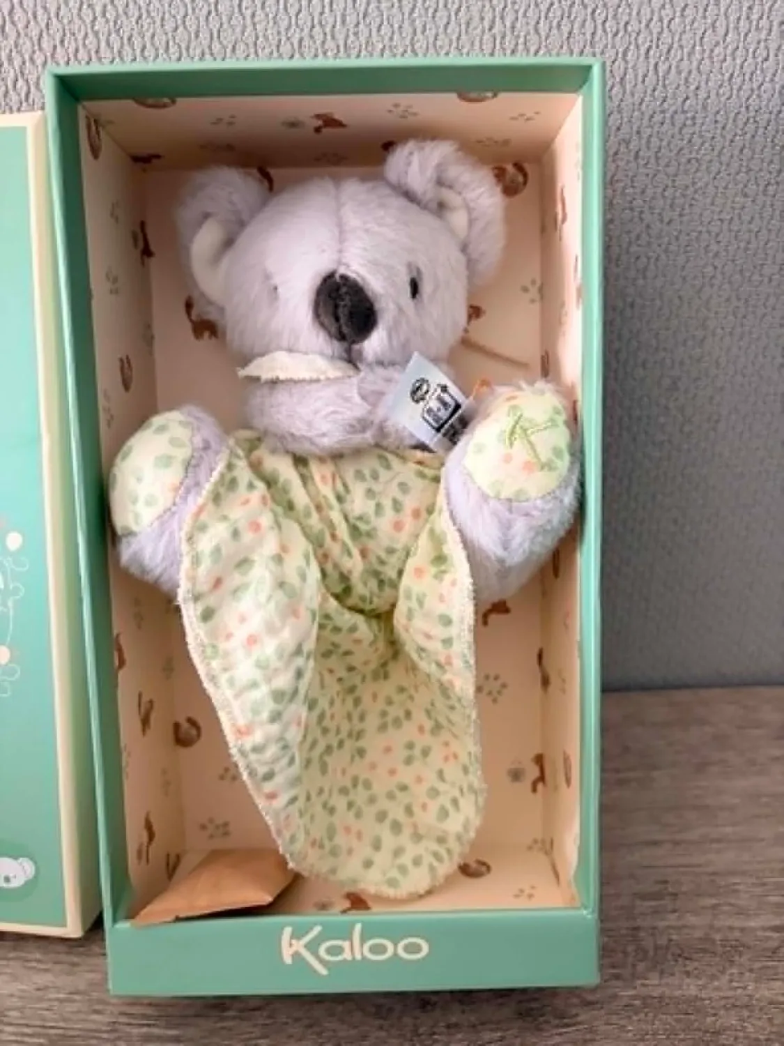 Kaloo Les Amis Kuscheltier Roter Panda 12 cm mit Tuch