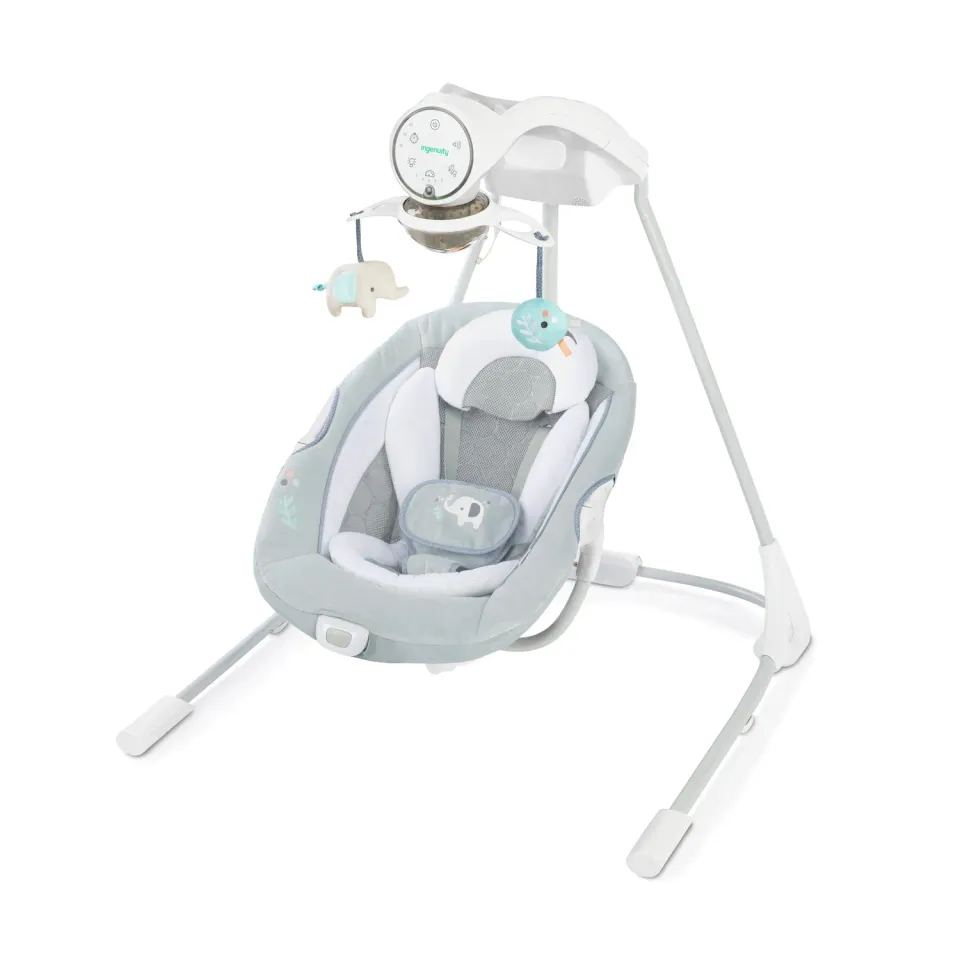 Ingenuity InLighten Babyschaukel Dakota mit Mobilem