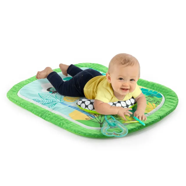 Bright Starts Easy Breezy Krabbeldecke mit Kissen waschbar