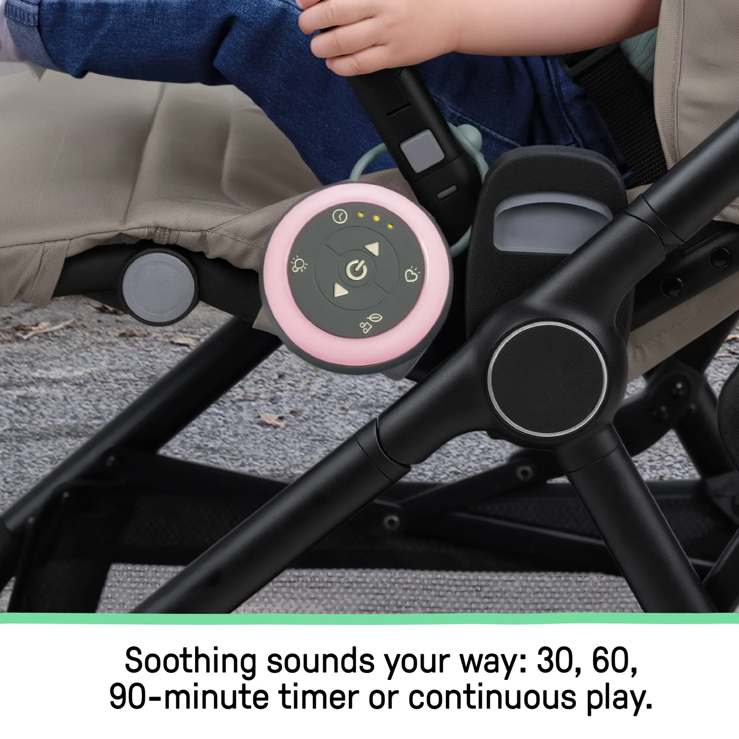 Ingenuity Serenity Glow Soundmaschine Baby mit Licht USB-C