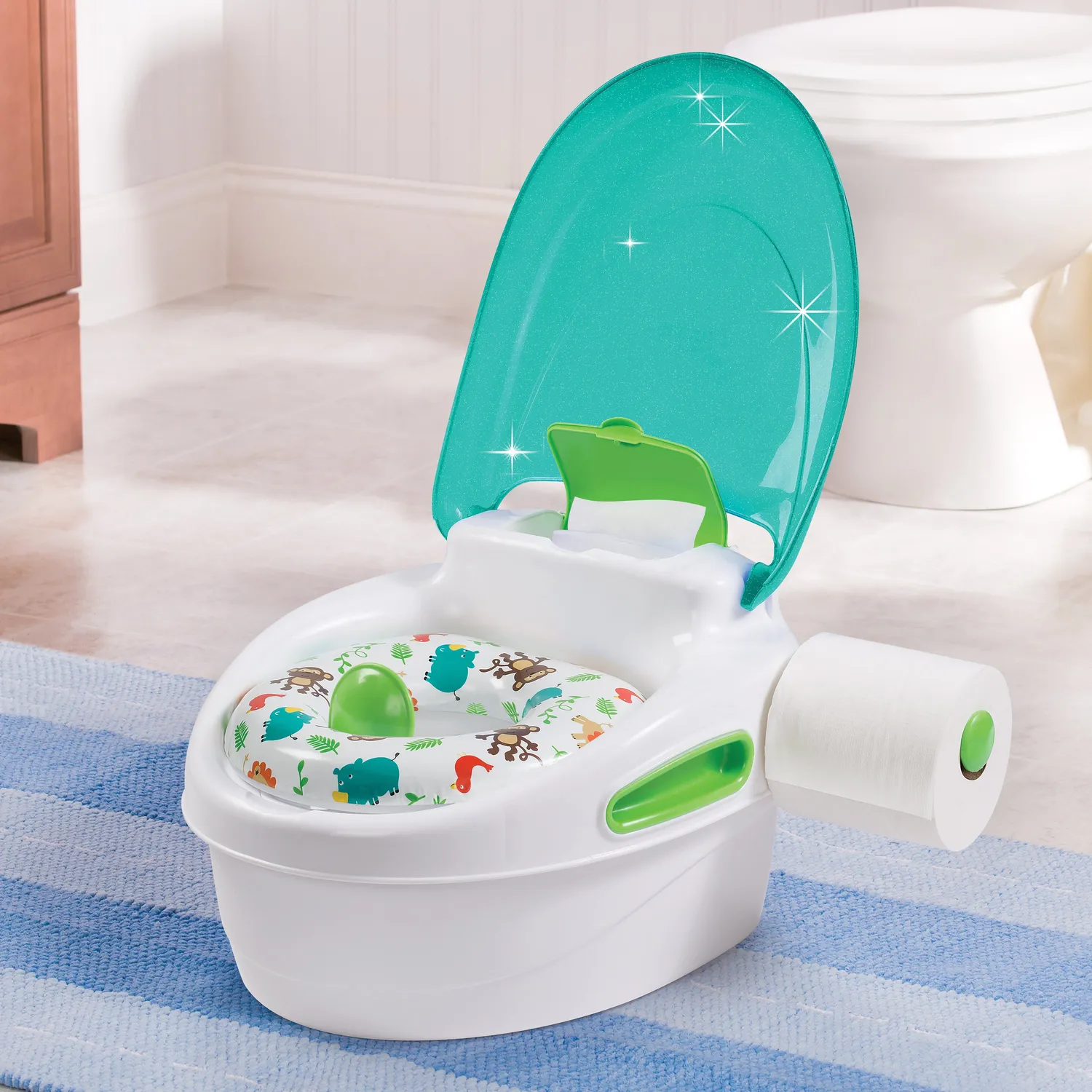 Summer Step by Step Töpfchen 3-in-1 mit Tritthocker 18-48 Monate