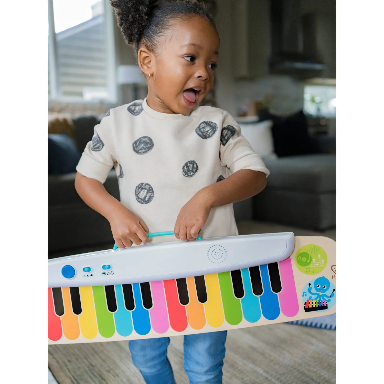 Baby Einstein Notes Keys Magic Touch Keyboard Holzklavier mit Licht