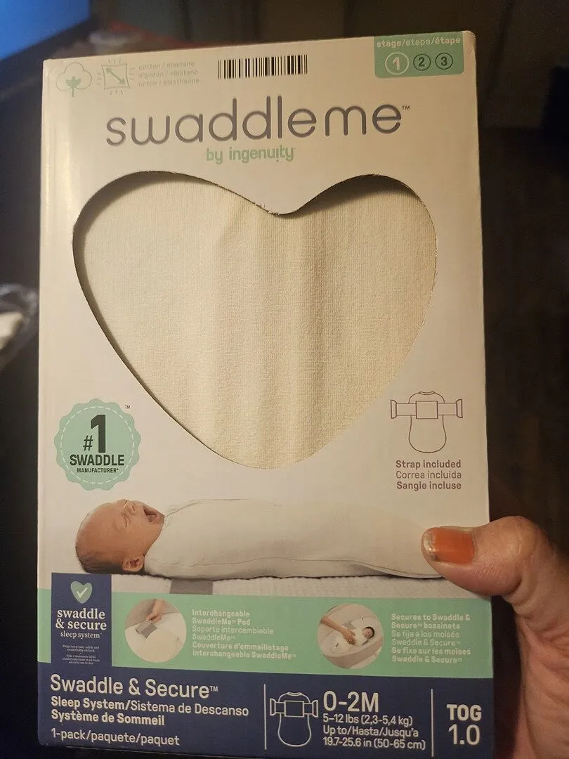 SwaddleMe Swaddle & Secure Stage 1 Pucksack Baumwolle Neugeborene