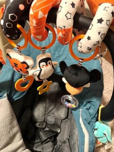 TUMAMA Fuchs Spiralspielzeug Kinderwagen Beissring