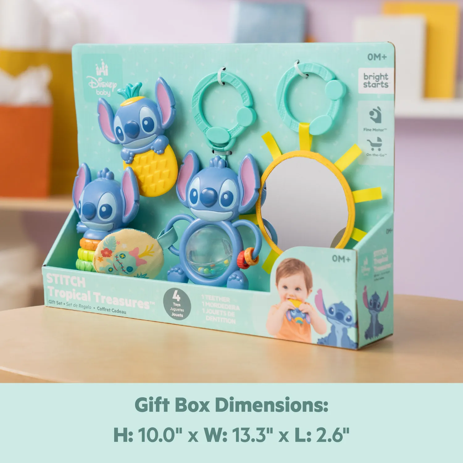 Disney Baby Stitch Tropical Treasures Geschenkset ab Geburt