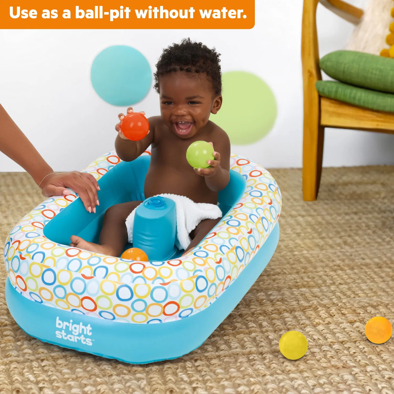 Bright Starts Bathe & Giggle Badewanne Ballbecken