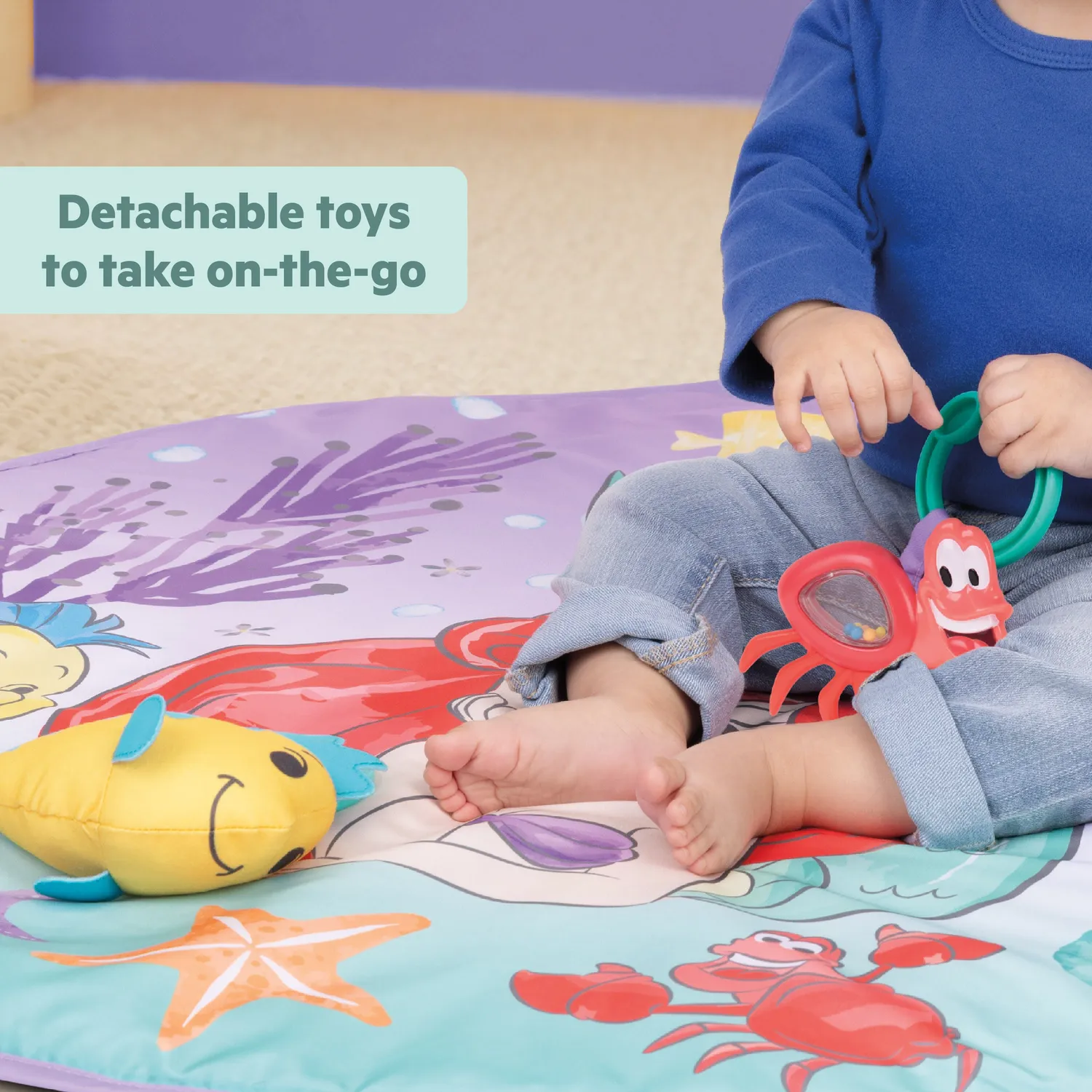 Bright Starts Little Mermaid Twinkle Trove Spielbogen Musik