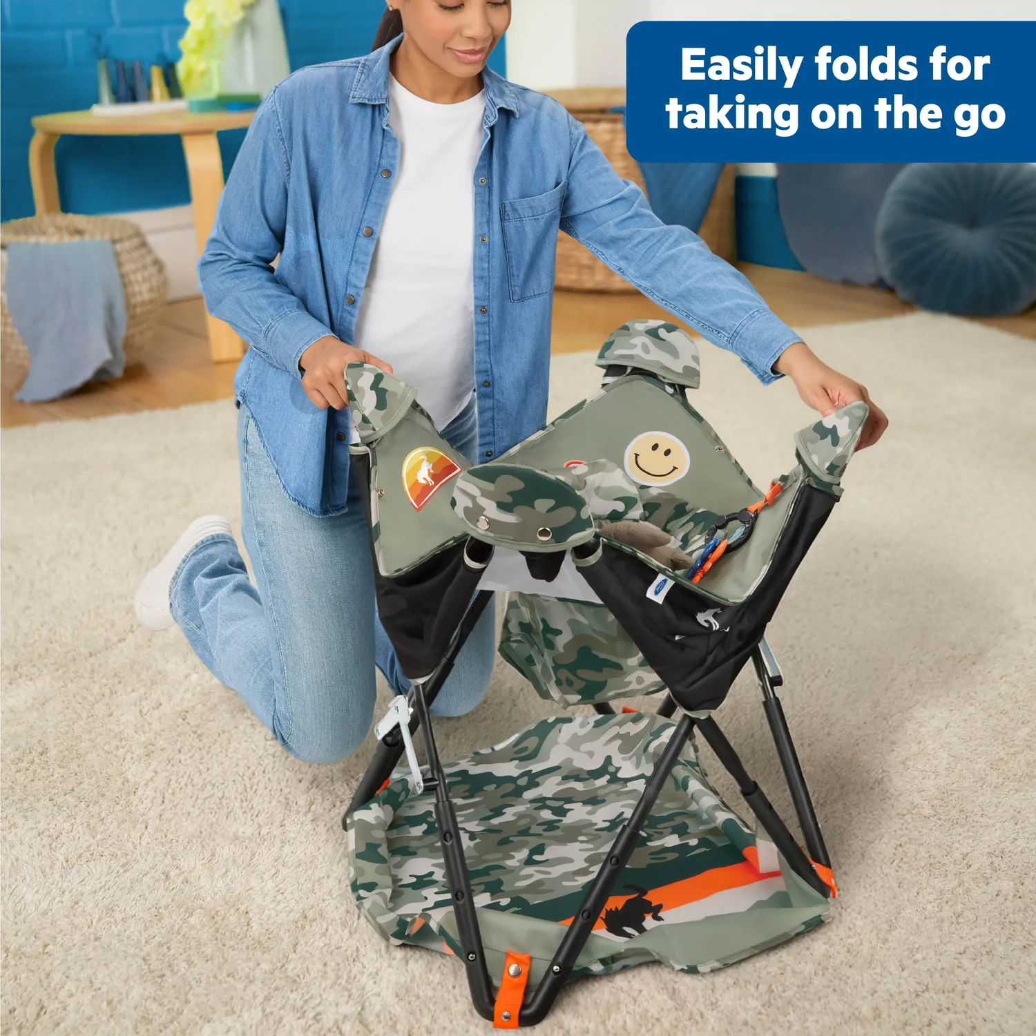 Bright Starts Ford Bronco Pop 'N Jump Jumper Camo