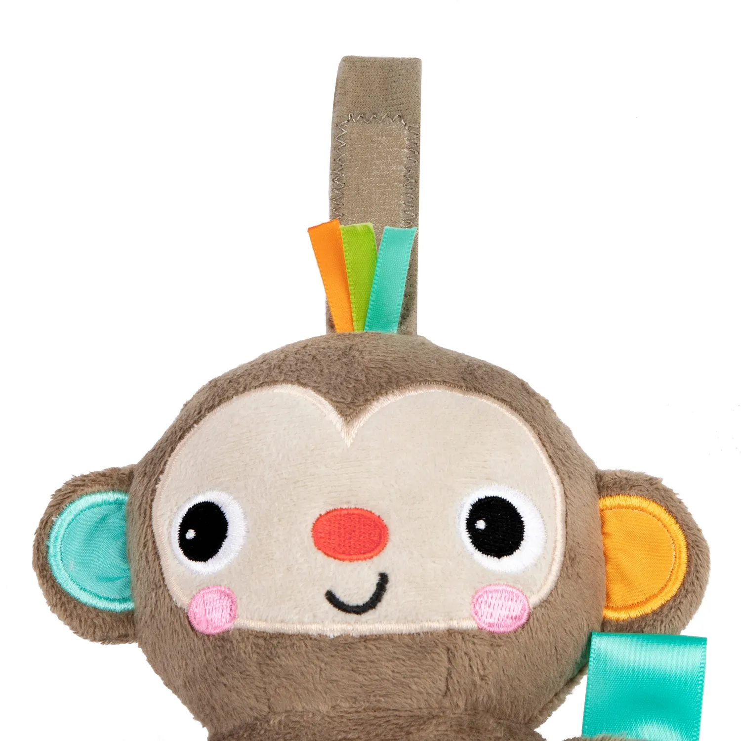 Bright Starts Pull Play Boogie Musikspielzeug Affe Zug