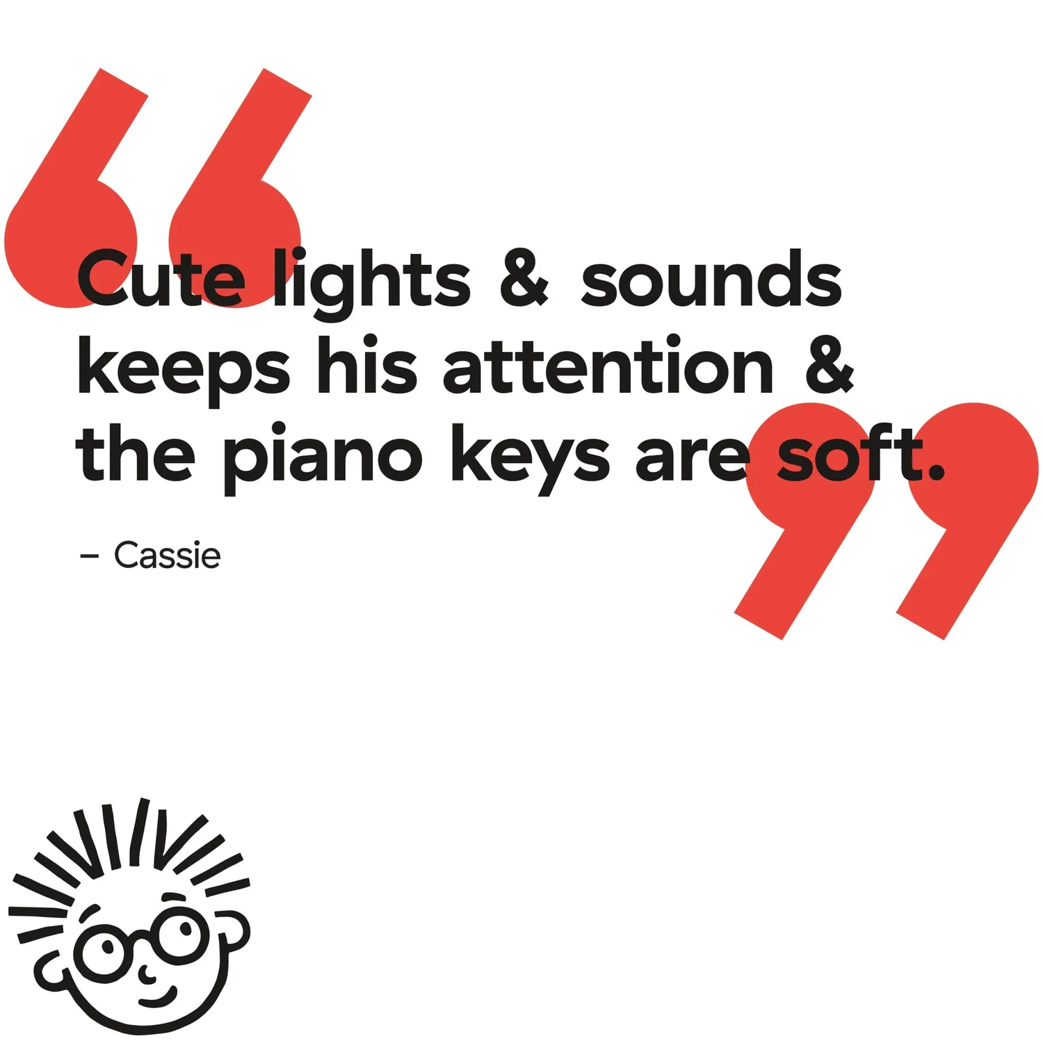 Baby Einstein Discover & Play Piano Klavier mit Licht