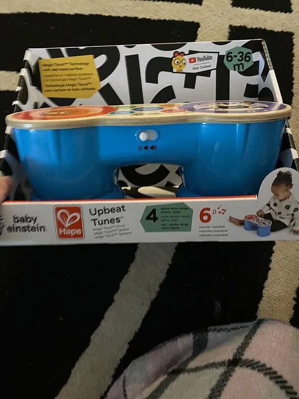 Baby Einstein Upbeat Tunes Holztrommel Magic Touch ab 6 Monate