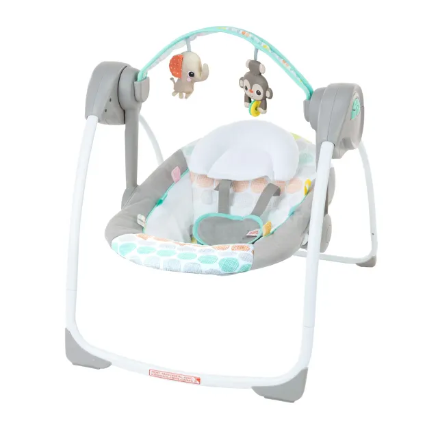 Bright Starts Whimsical Wild Babyschaukel tragbar faltbar Spielbogen