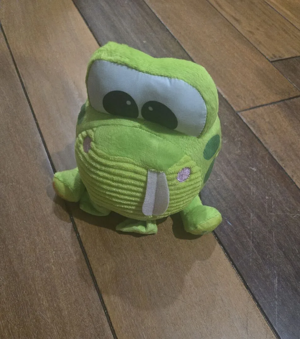 Bright Starts Bop Around Frog Plüschspielzeug mit Musik