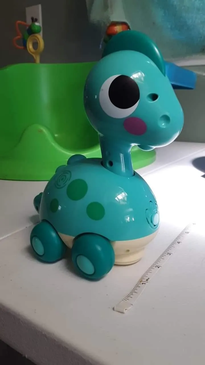 hahaland Touch & Go Krabbelspielzeug Dino mit Musik
