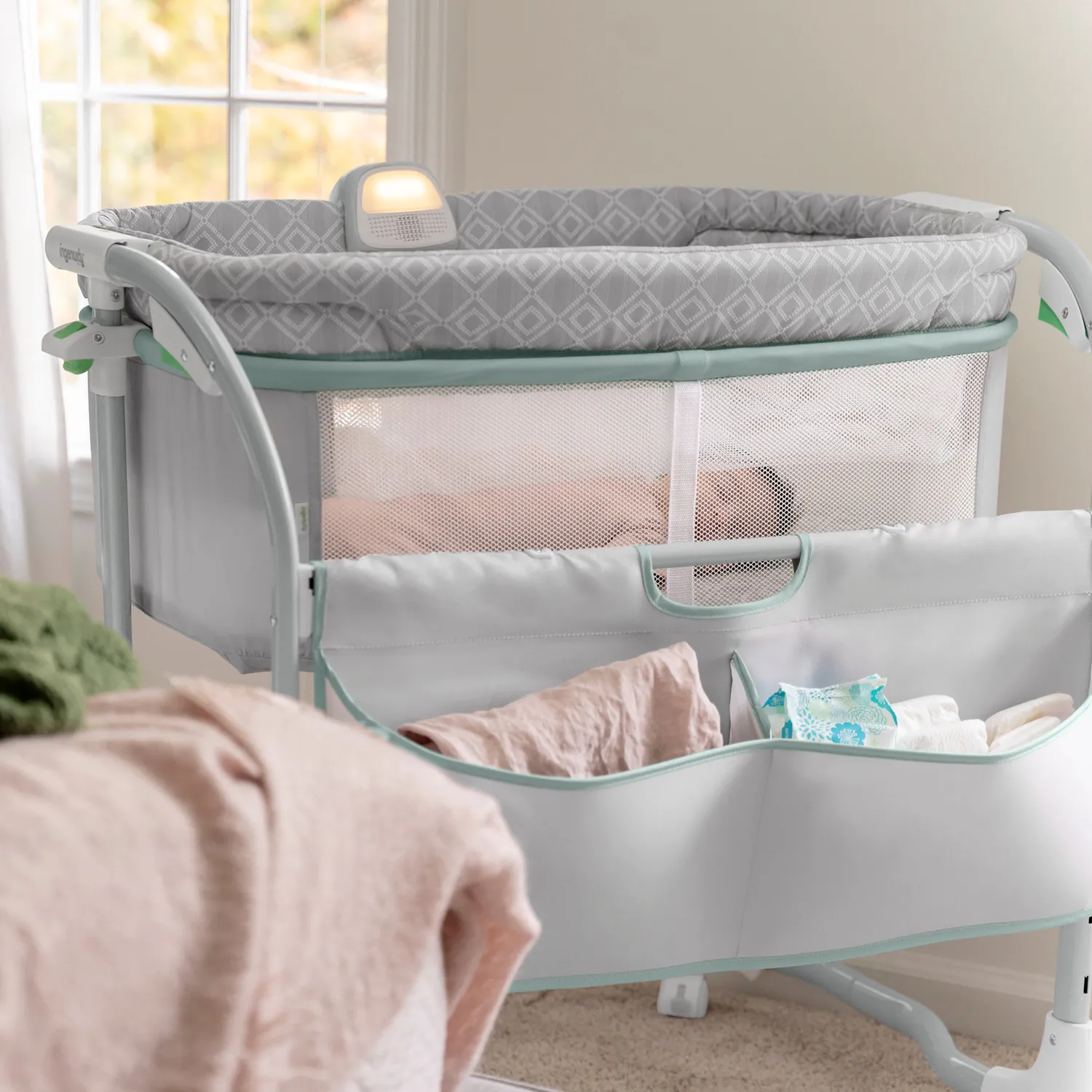 Ingenuity Dream & Grow Beistellbett Tesse höhenverstellbar