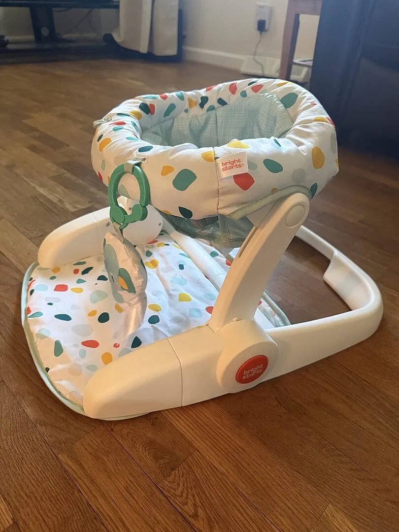 Bright Starts Learn-to-Sit 2-Position Babysitz mit Elefant