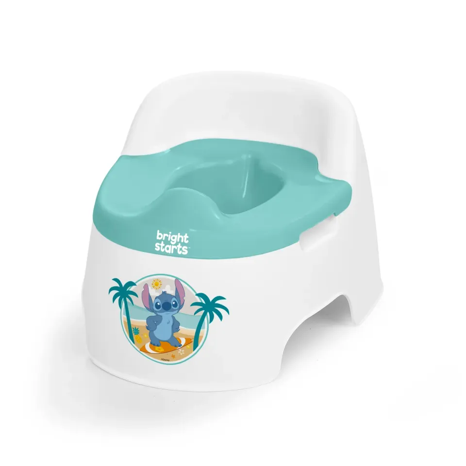 Bright Starts Disney Stitch Töpfchen bis 22 kg Spritzschutz