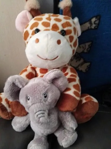 TUMAMA Giraffe Kuscheltier mit Aufnahme und Musik