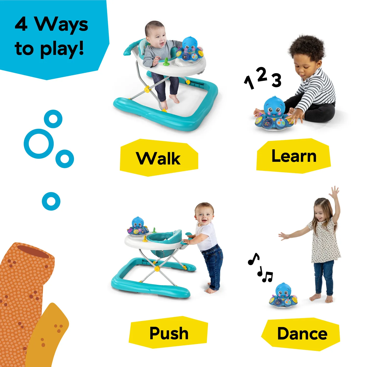 Baby Einstein Ocean Explorers Step & Twirl Opus Lauflerngerät
