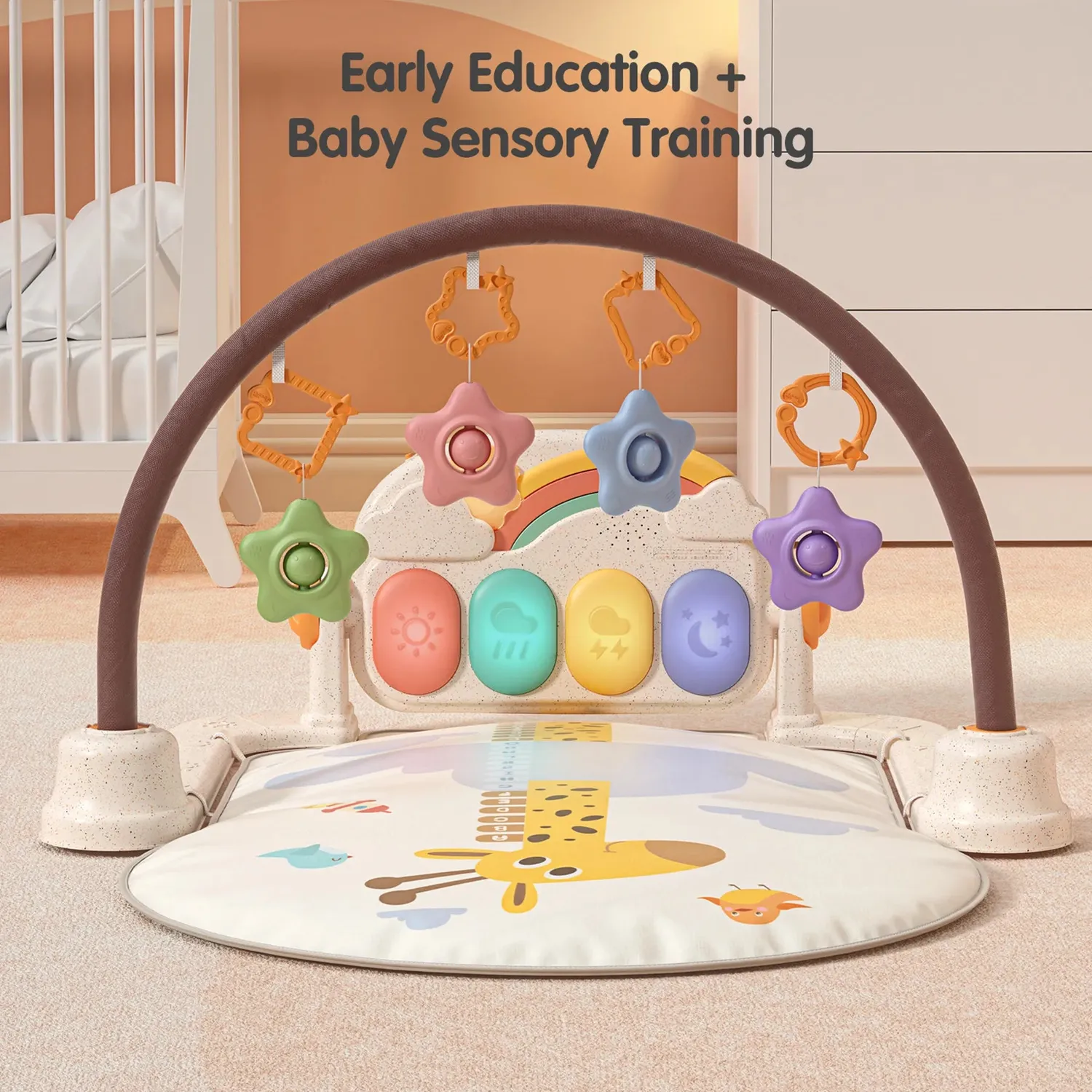 TUMAMA TM240 Spielbogen Babygym mit Fernbedienung