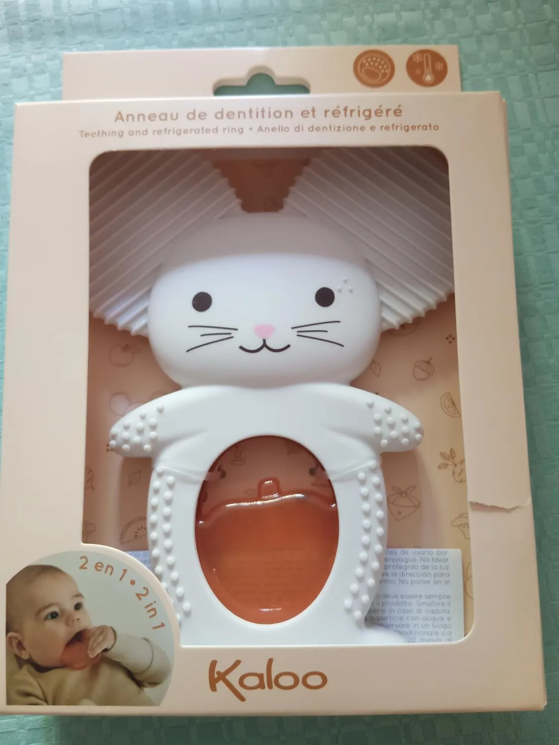 Kaloo Grignoti Beissring Eichhörnchen Kühlend Silikon