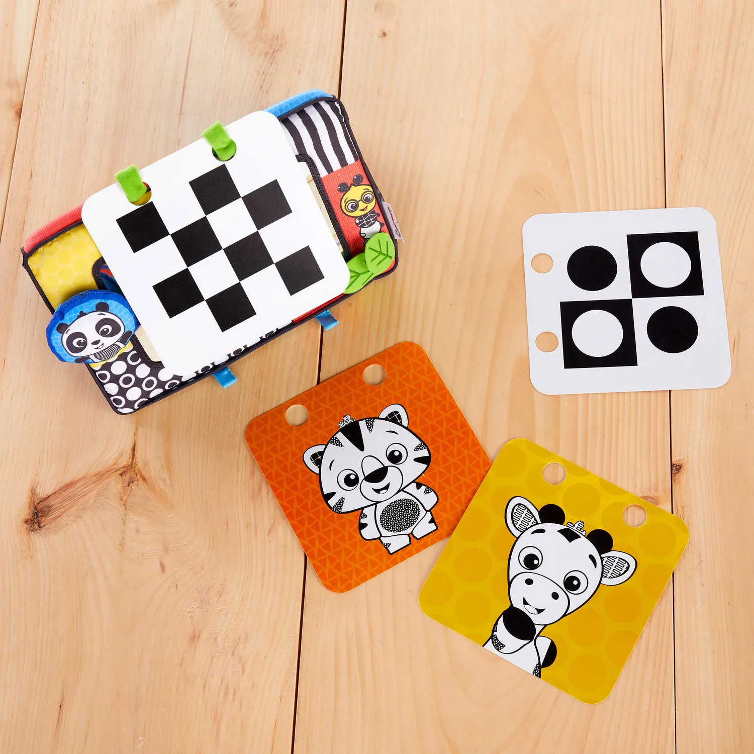 Baby Einstein Flip For Art Babyspiegel mit Karten Kontrast
