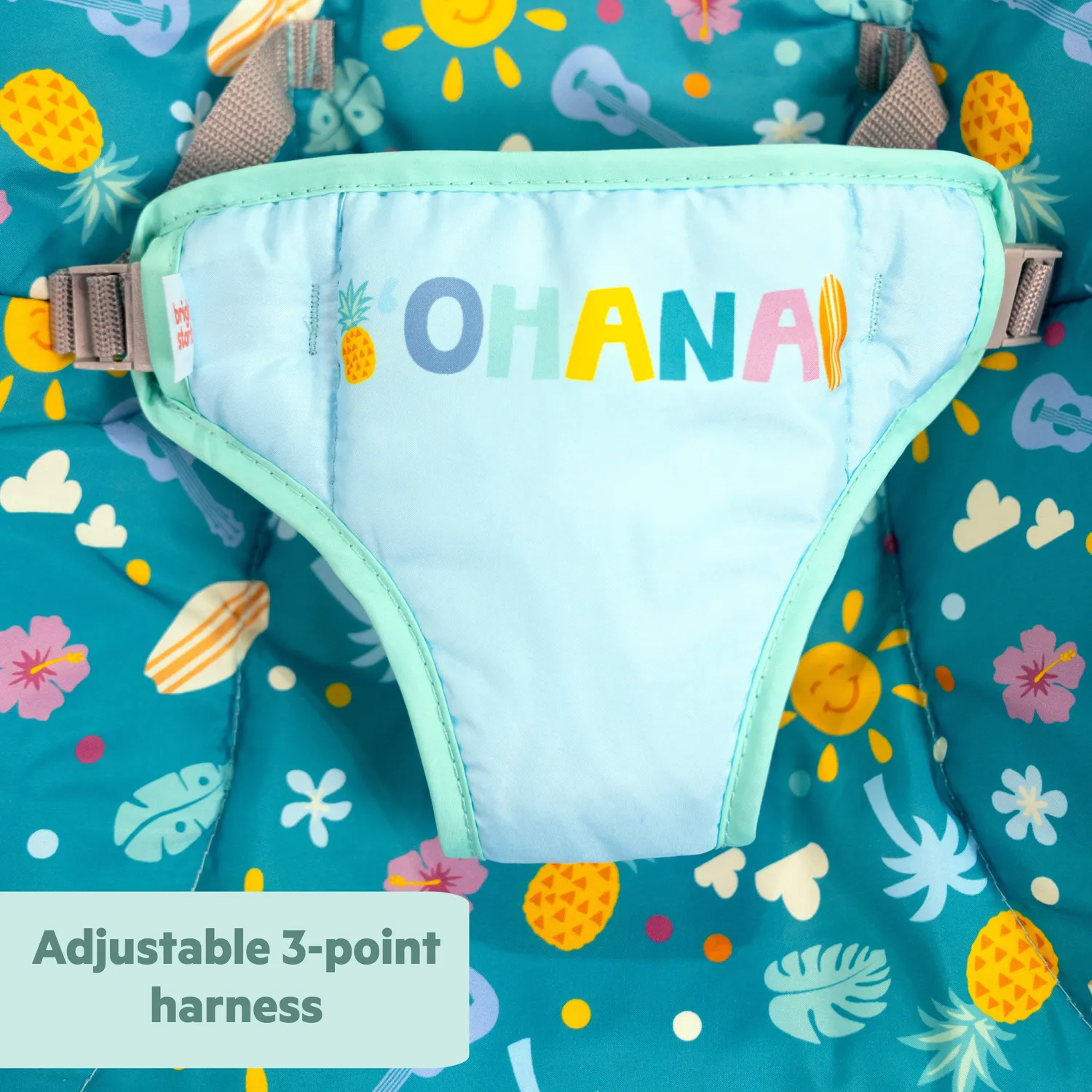 Bright Starts Disney Baby Stitch Ohana Babywippe Vibration