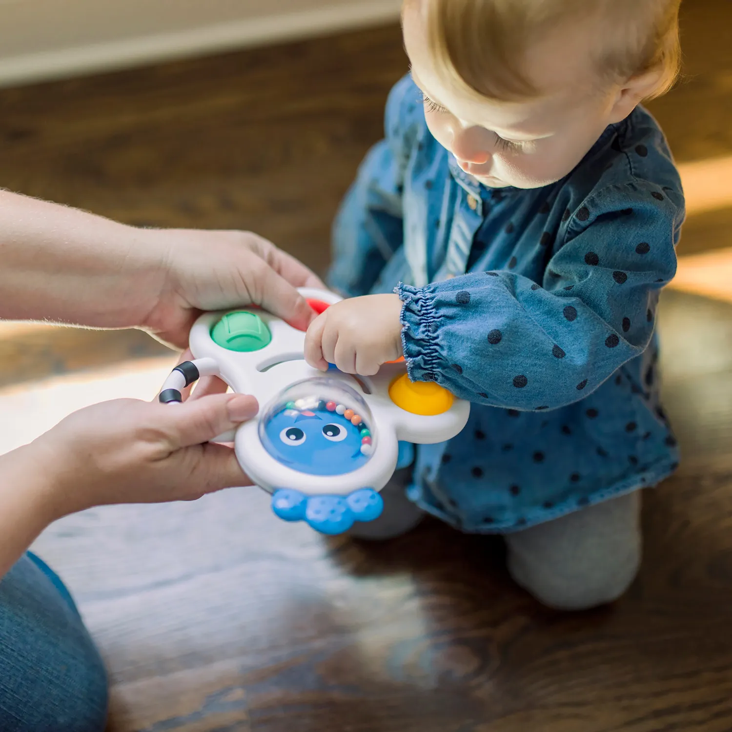 Baby Einstein Octo-Push Bubble Pop Sensorikspielzeug Beissspielzeug 6M+