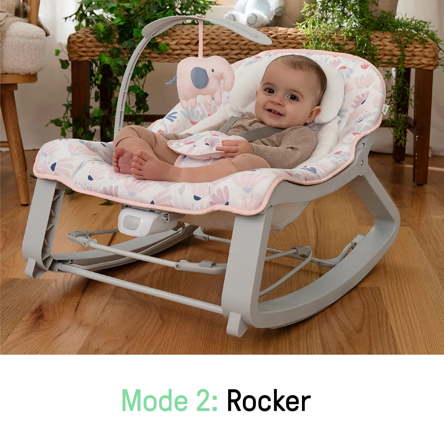 Ingenuity Keep Cozy 3-in-1 Babyliege Burst