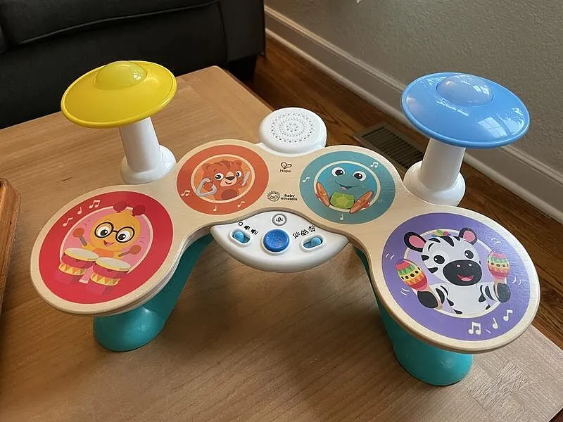 Baby Einstein Together in Tune Magic Touch Drums Holztrommel