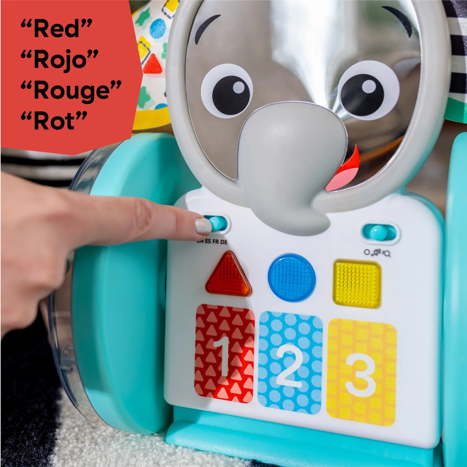 Baby Einstein Chase & Tap Earl Krabbelspielzeug mit Musik
