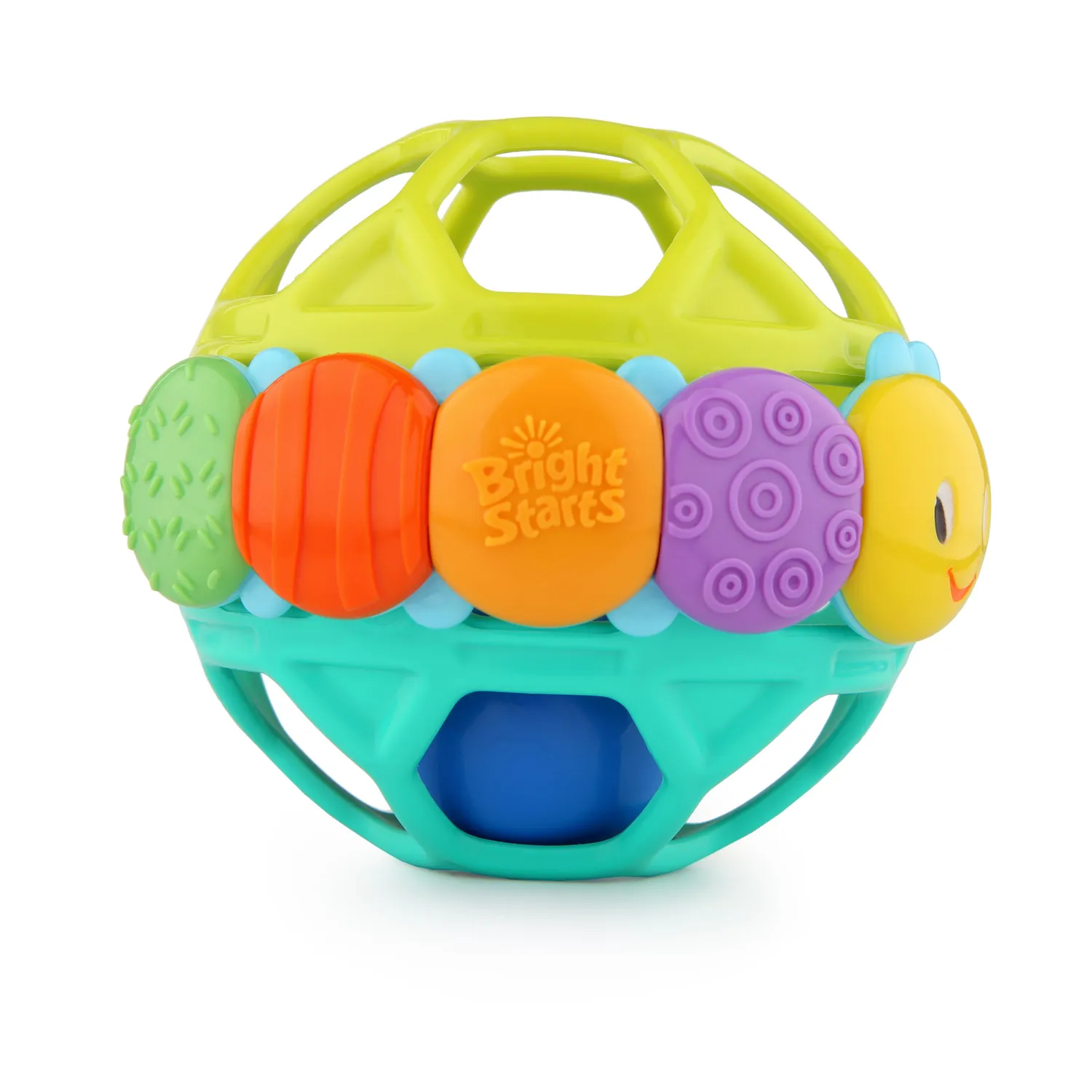 Bright Starts Flexi Ball Greifball Rassel Raupe ab Geburt