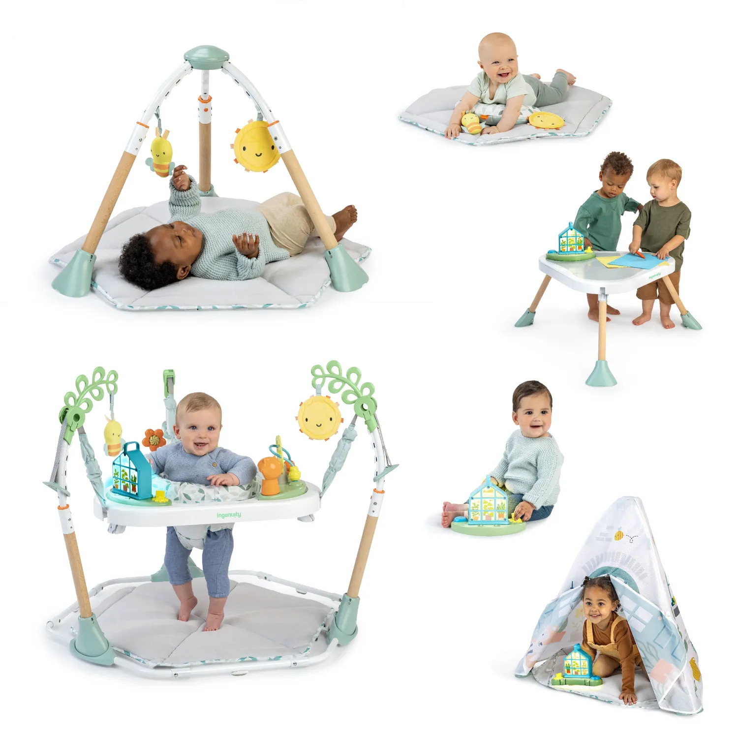Ingenuity Tummy-to-Toes 6-in-1 Spielcenter 0-48 Monate