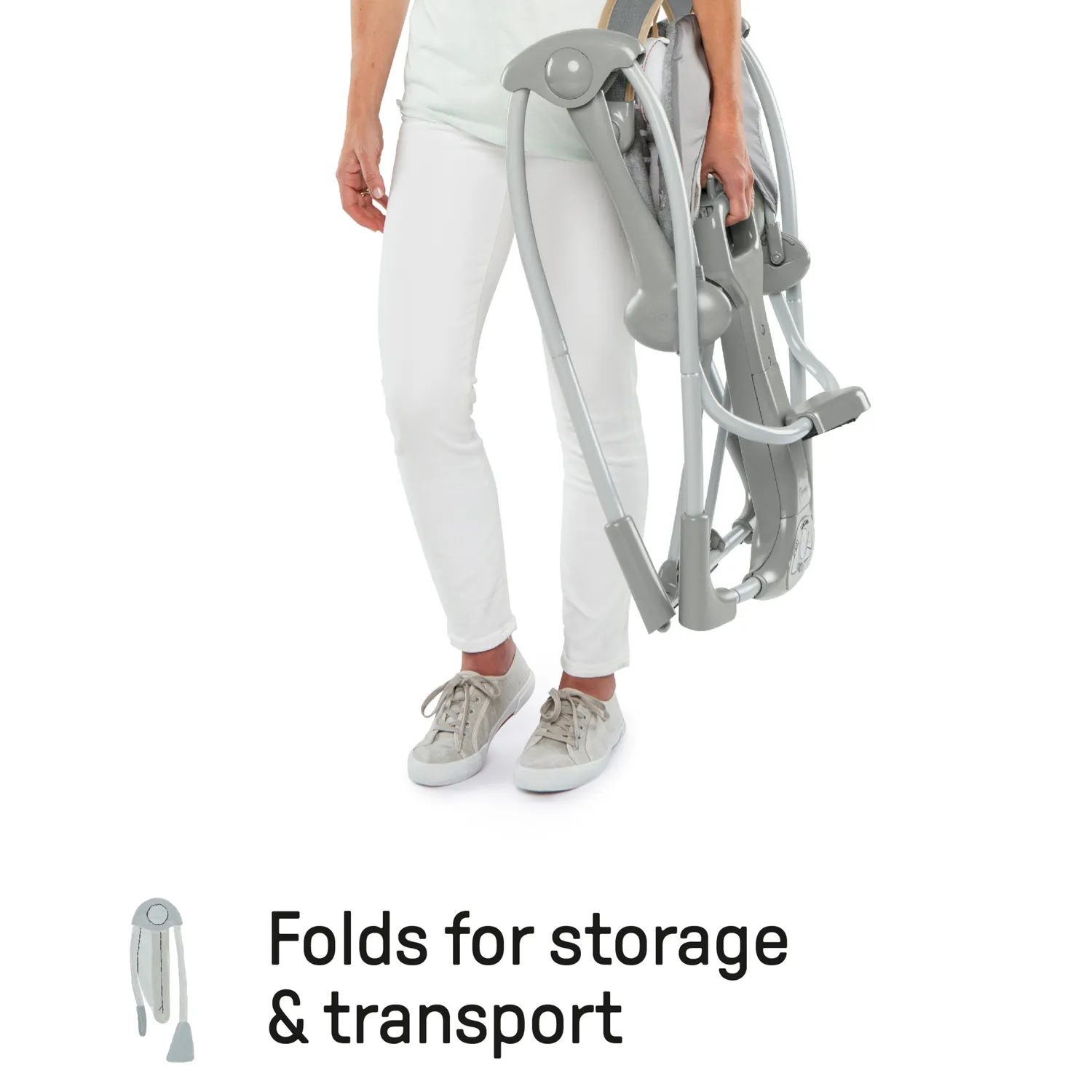 Ingenuity Swing n Go Babyschaukel Bella Teddy tragbar