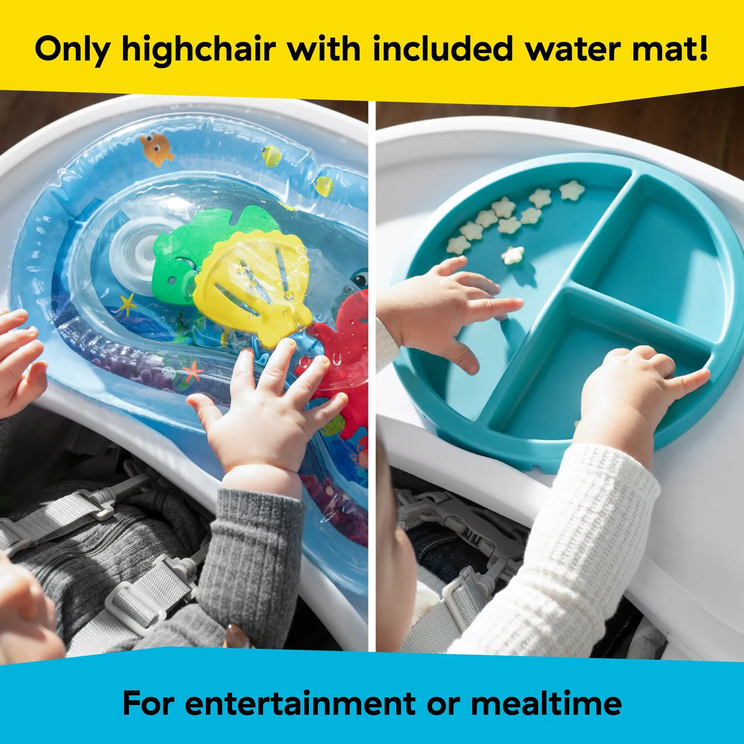 Baby Einstein Ocean Explorers Snack Splash Hochstuhl kompakt