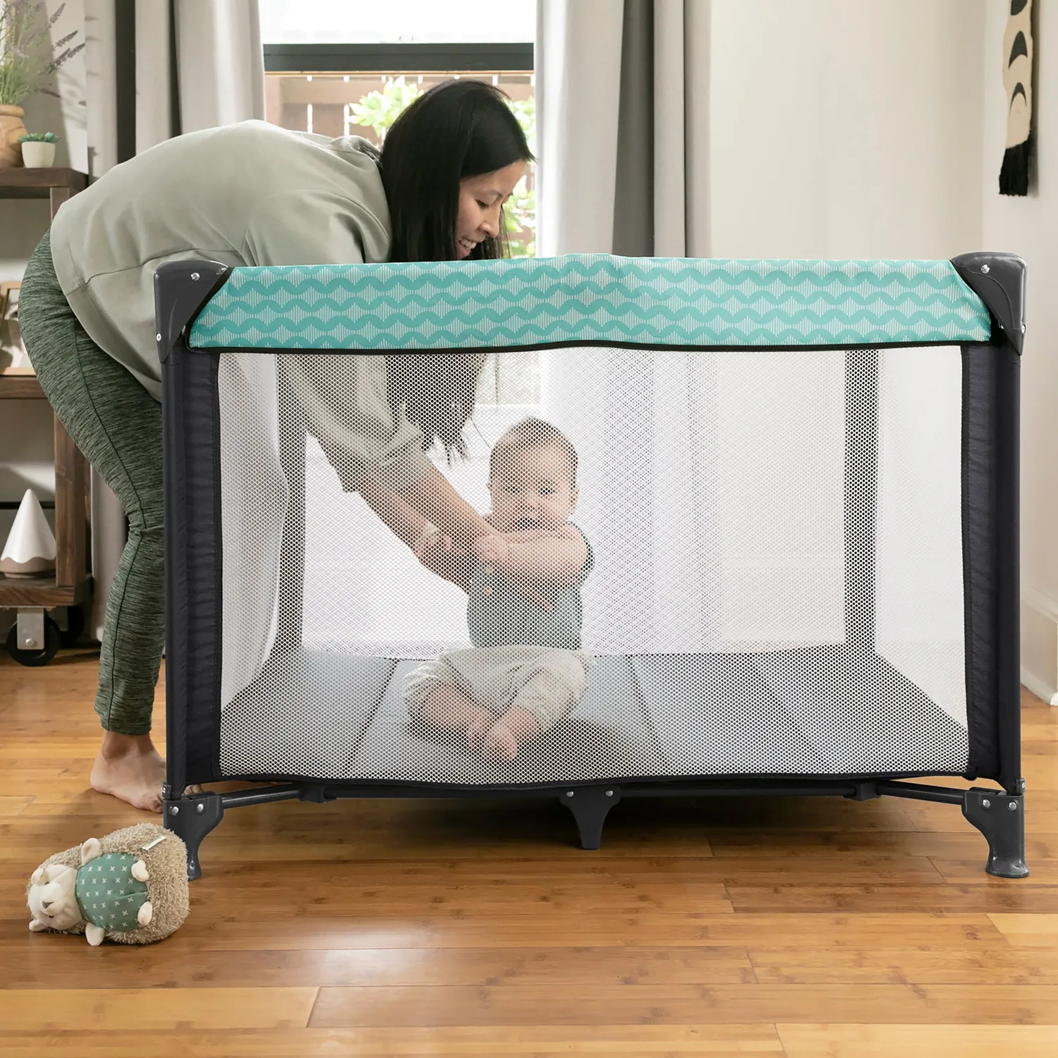 Ity by Ingenuity Rompity Rest Laufstall Goji faltbar