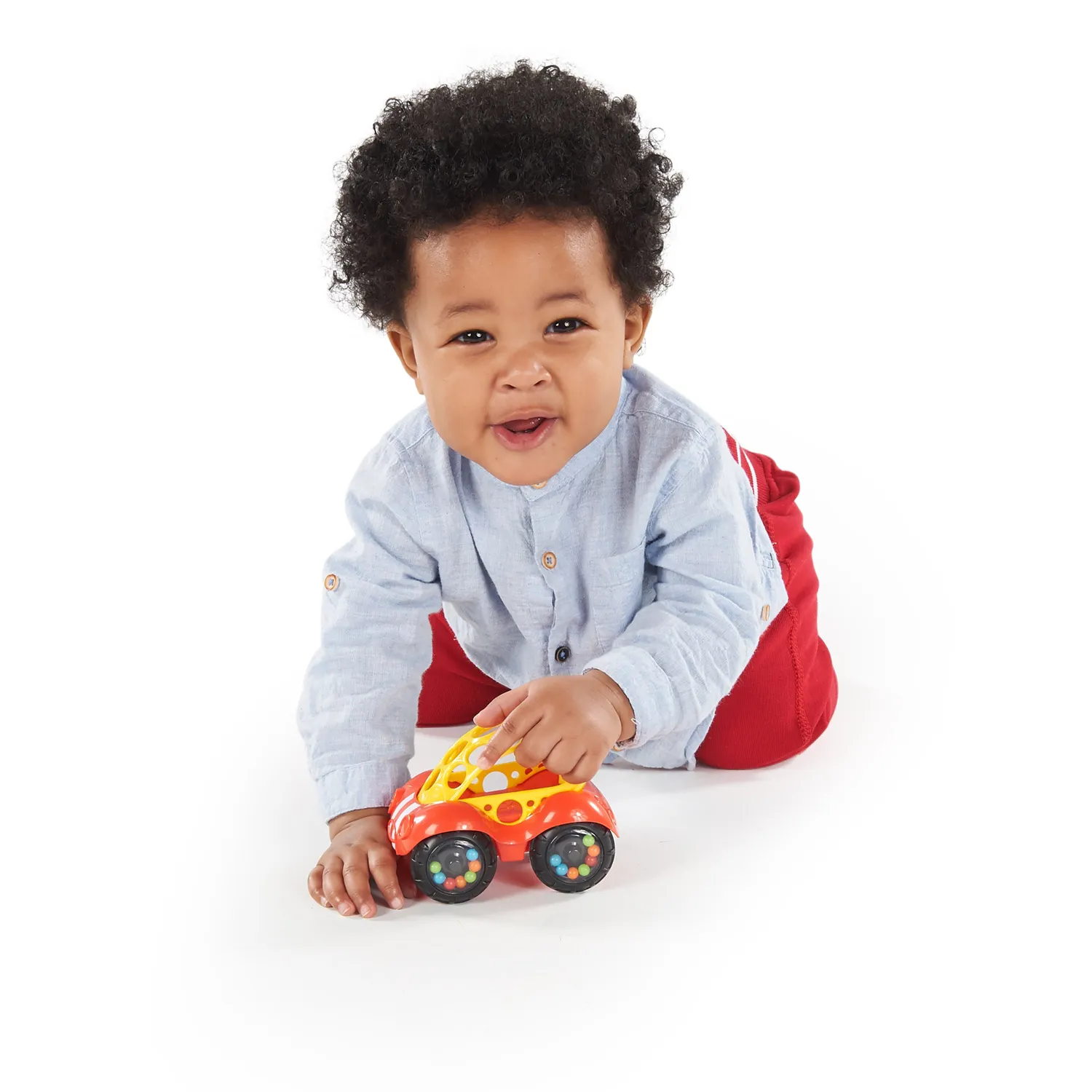 Bright Starts Oball Rattle & Roll Buggie Spielauto Rassel greifbar