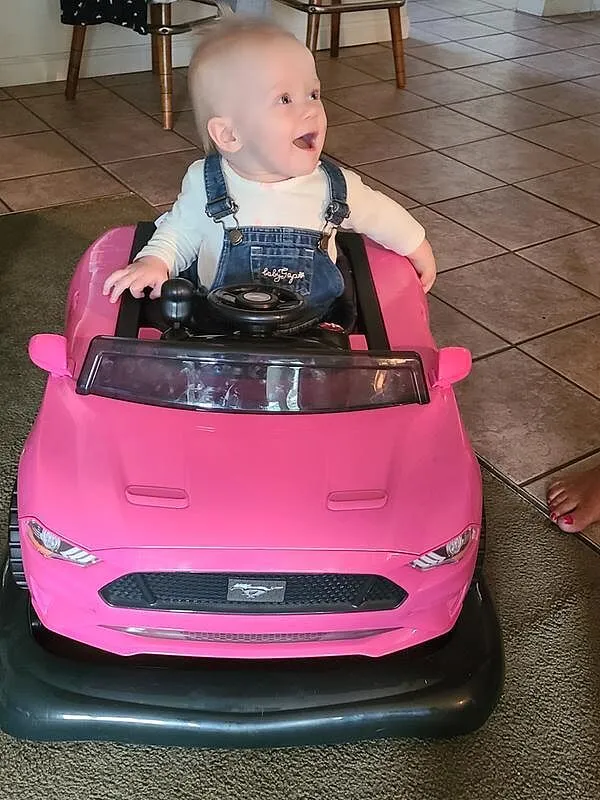 Bright Starts Ford Mustang 4-in-1 Lauflerner rosa Sound