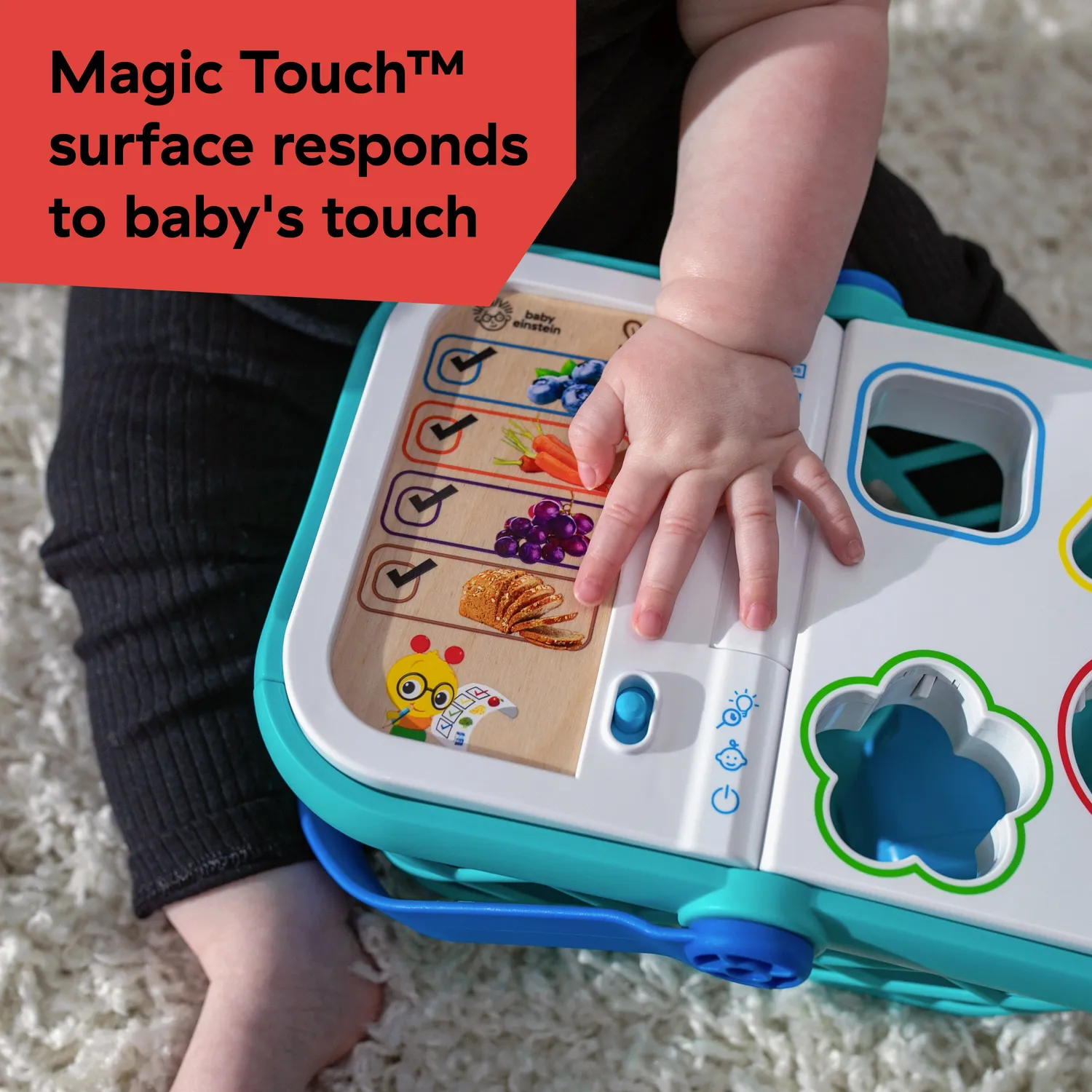 Baby Einstein Magic Touch Einkaufskorb Holz 4-teilig