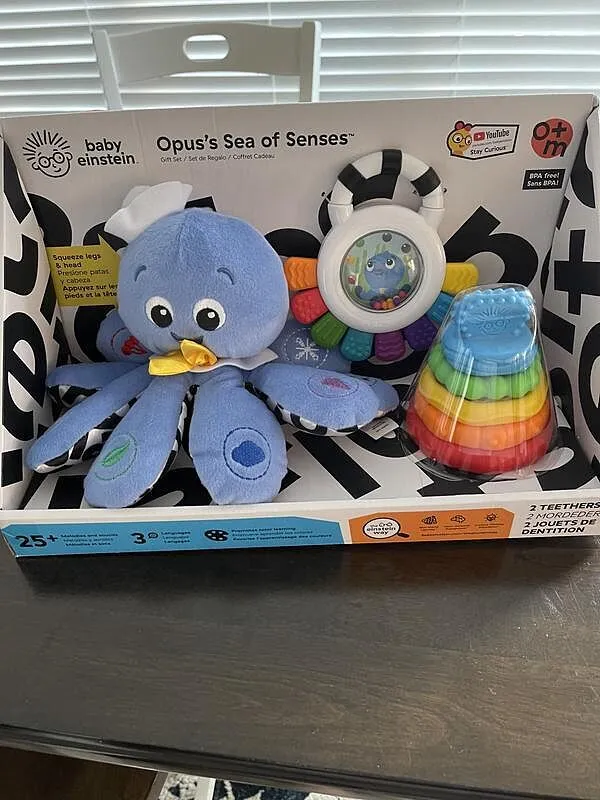 Baby Einstein Sea of Senses Opus Geschenkset 3-teilig mit Musik