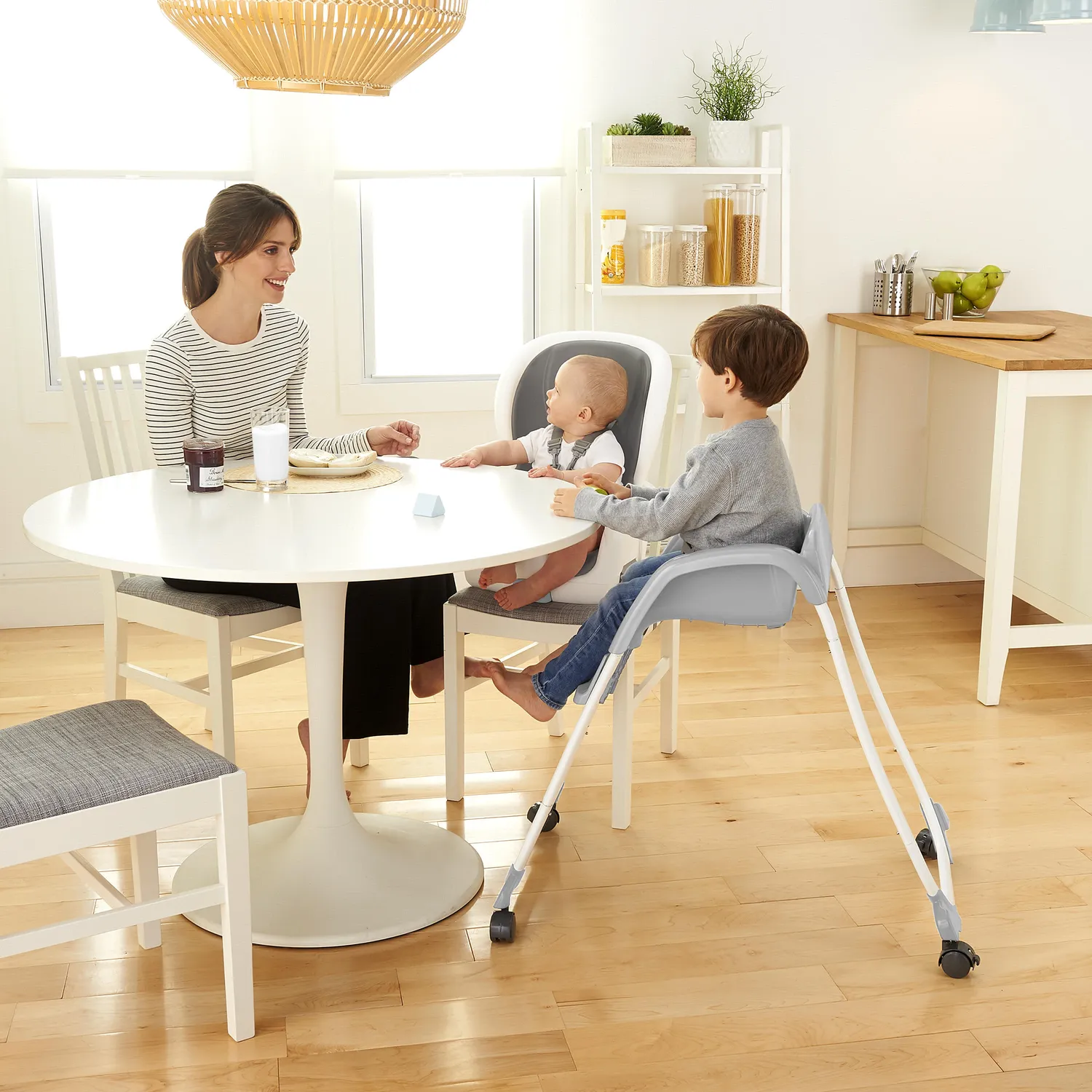 Ingenuity SmartClean Trio Elite Hochstuhl 3-in-1 slate
