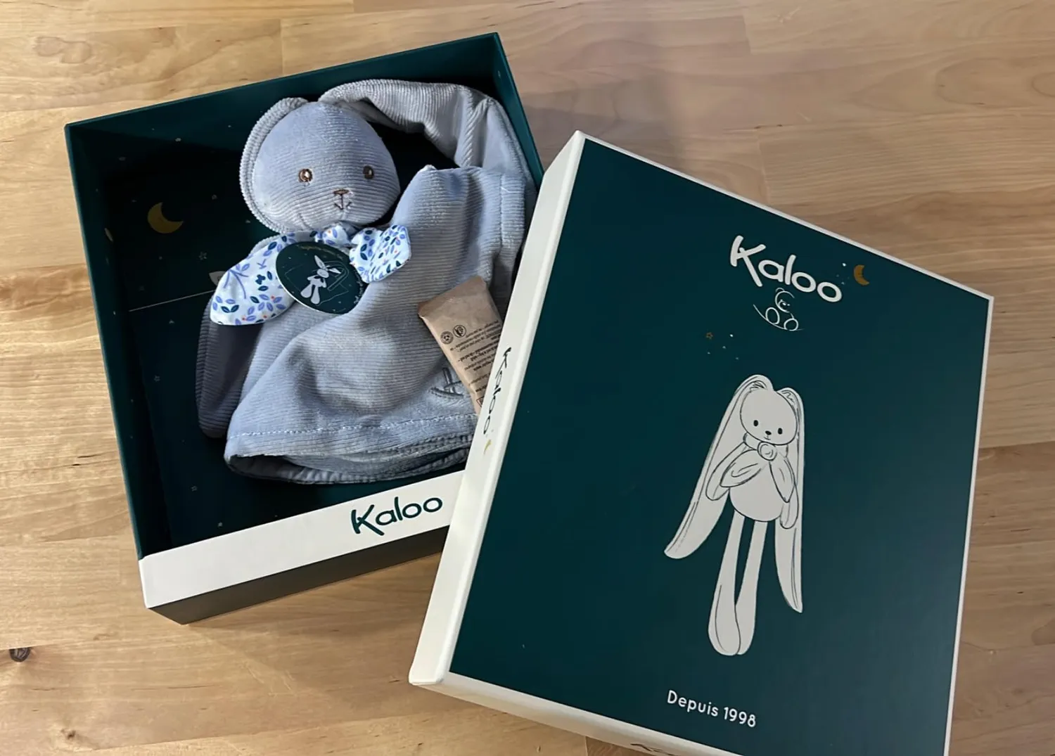 Kaloo Lapinoo Hasen-Kuscheltuch pfirsich 30 cm weich