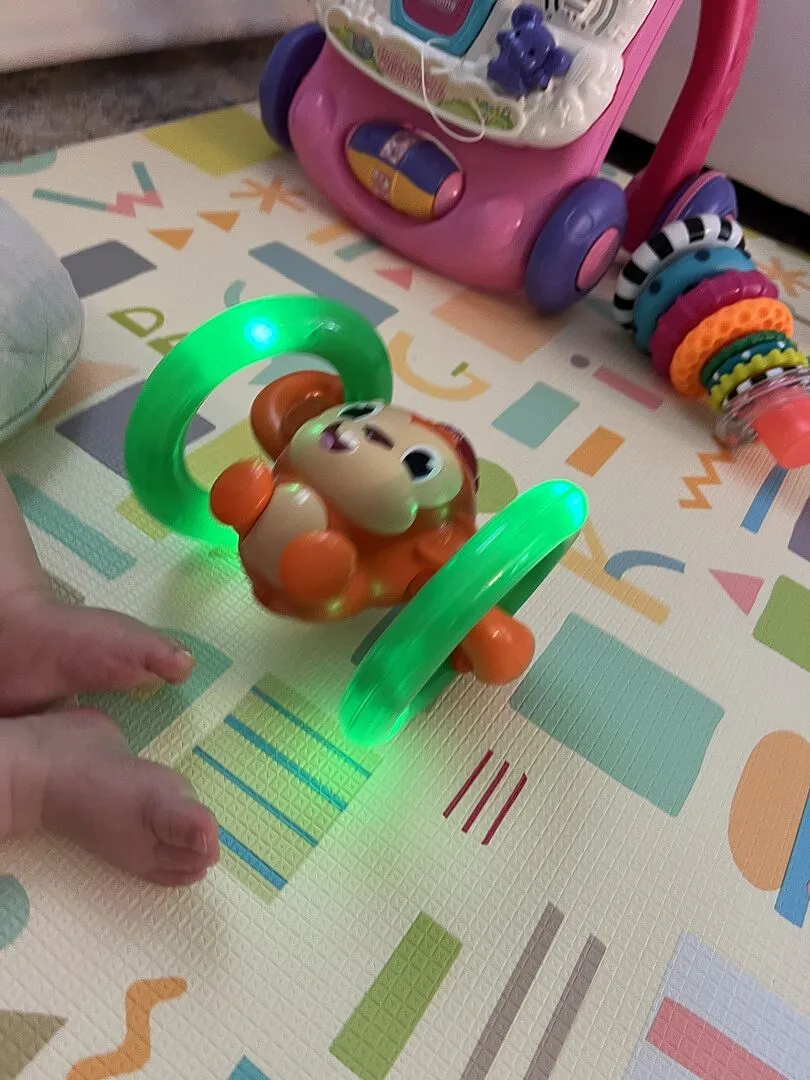 Bright Starts Roll & Glow Affe mit Licht und Musik
