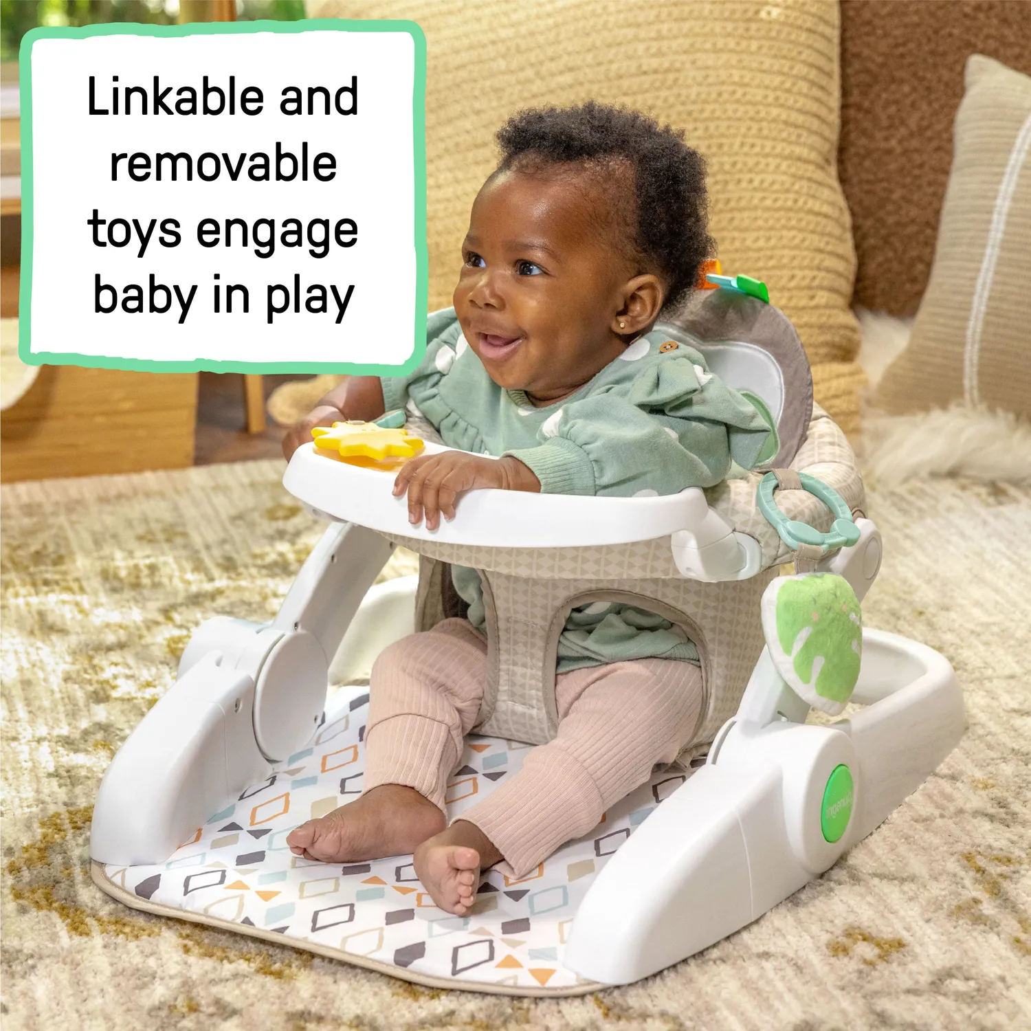 Ingenuity Prop Spot Learn-to-Sit Babysitz Loni