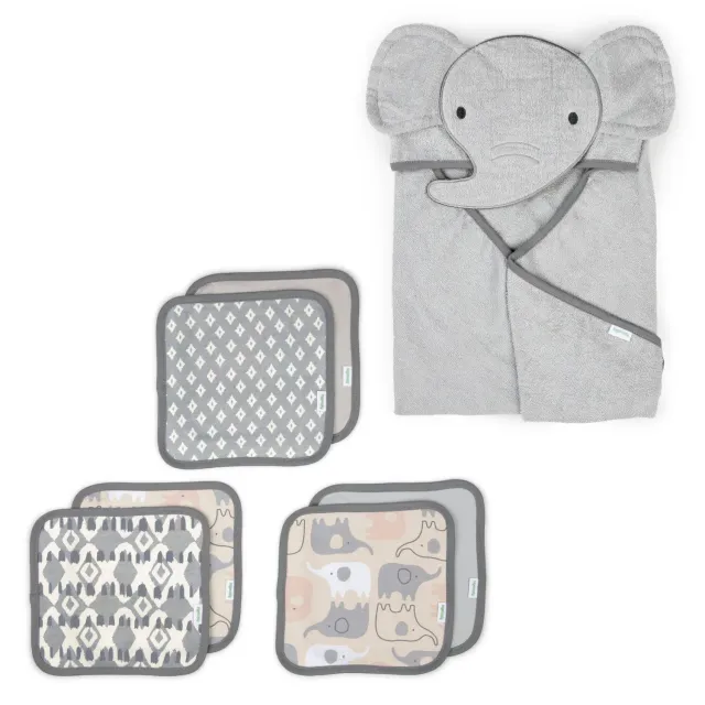 Ingenuity Clean & Cuddly Kapuzentuch Set Grazer 7-teilig