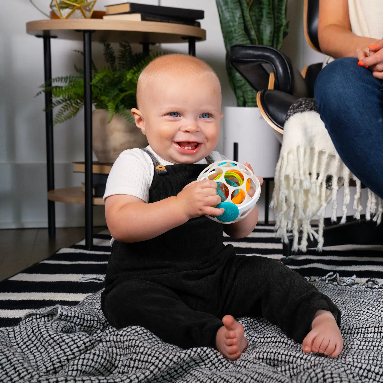 Baby Einstein Grip & Spin Oball Rasselball