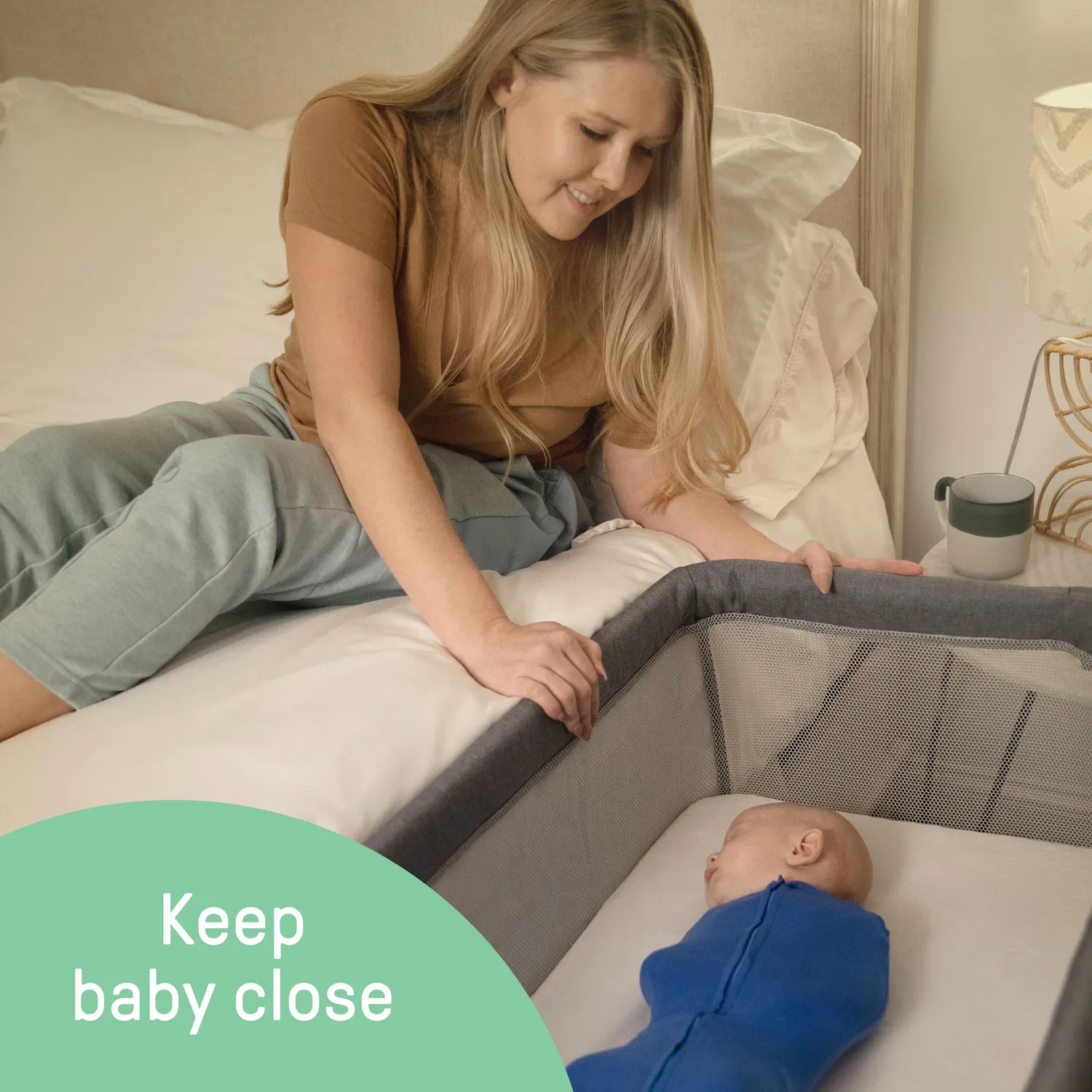 SwaddleMe Beginnings Bassinet Select Beistellbett verstellbar